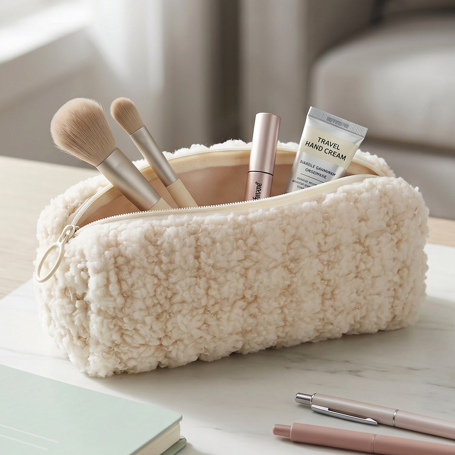 Premium Soft Multipurpose Zipper Pouch Bag (1 Pc)