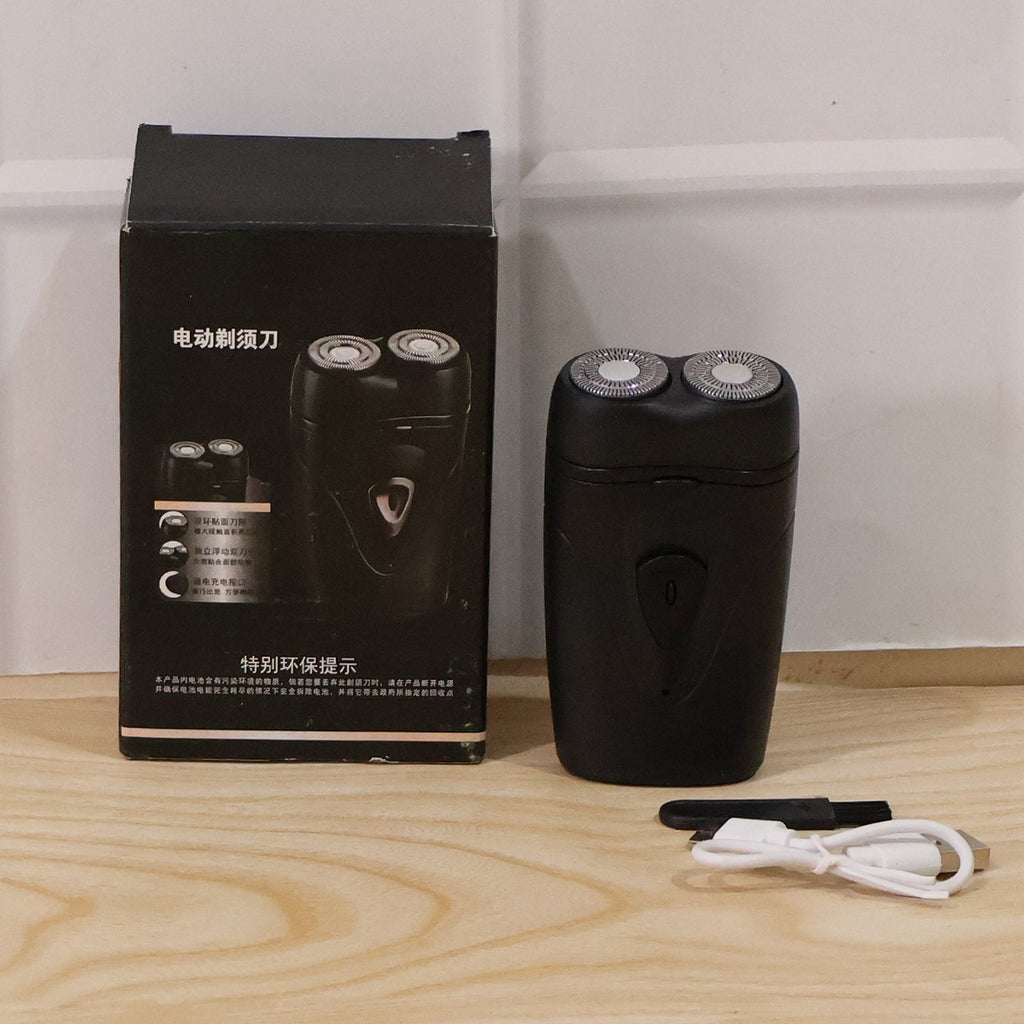 Portable Electric Shaver For Men  Compact Rechargeable  Cordless