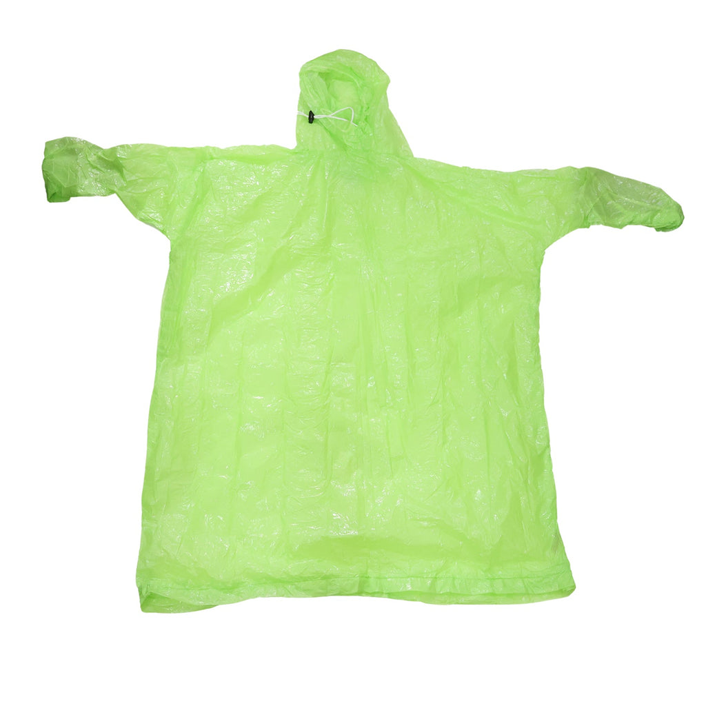 Reusable Waterproof Raincoat Hooded Long Rain Poncho For Men And Women (1 Pc)