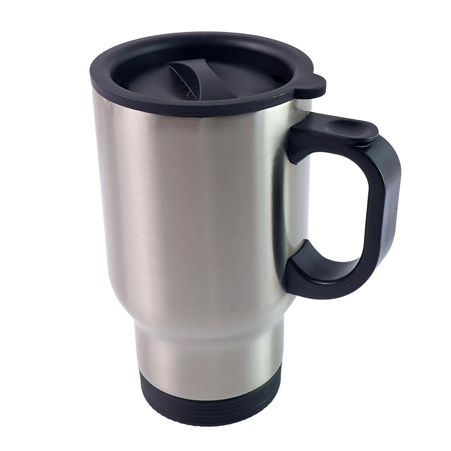 Stainless Steel Vacuum Glass Insulated Glass Coffee Cups (With Lid  Handle  1 Pc)