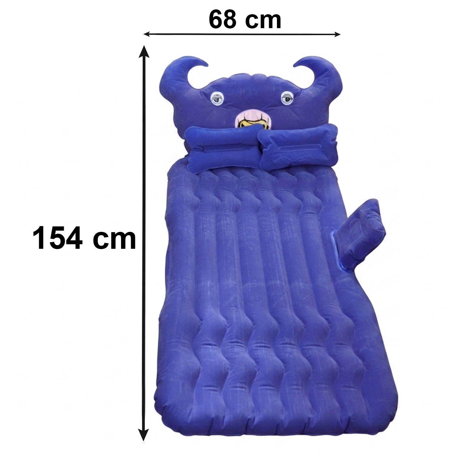 Car Air Mattress Bed Set With Inflatable Cushions And Pump  1 Set