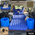 Car Air Mattress Bed Set With Inflatable Cushions And Pump  1 Set