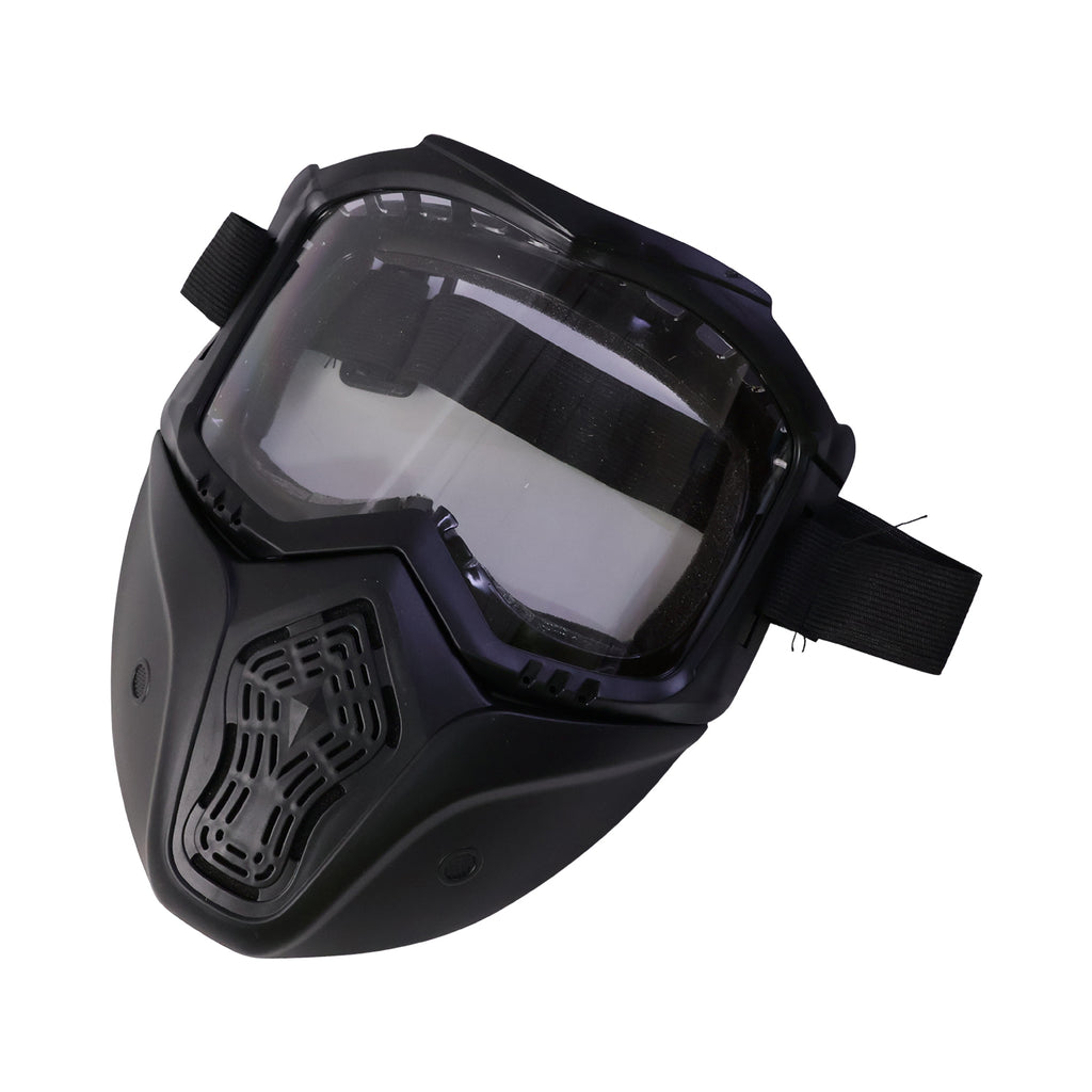 Protective Bike Goggle Face Mask Detachable Riding Glasses Dust Proof (1 Pc)